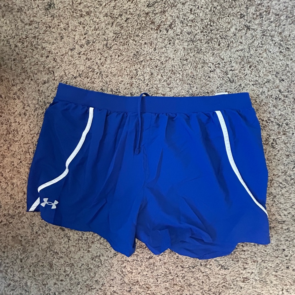 Under Armour Women's Royal Blue Athletic Shorts